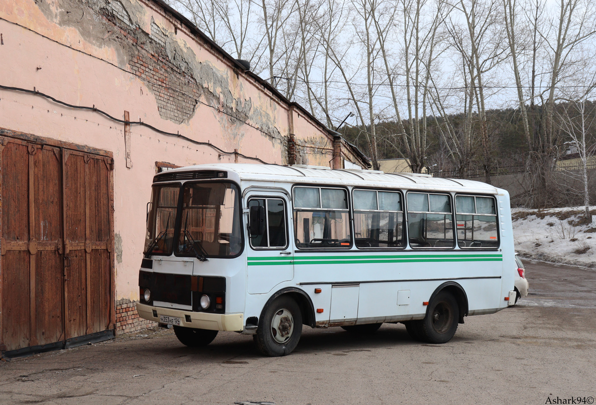 Krasnoyarsk region, PAZ-32051-110 # Н 353 НЕ 124