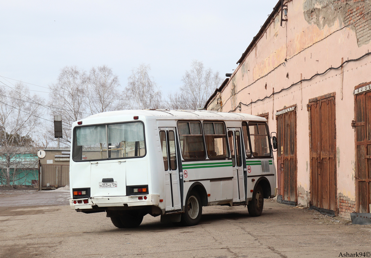 Krasnoyarsk region, PAZ-32051-110 # Н 353 НЕ 124