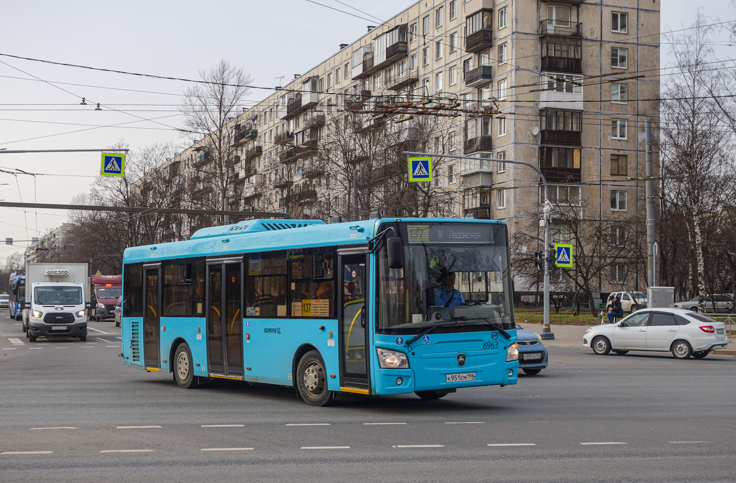 Санкт-Петербург, ЛиАЗ-4292.60 (1-2-1) № 6963