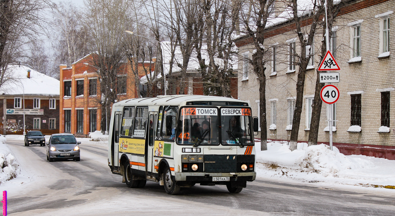 Томская область, ПАЗ-32054 № С 501 КА 70