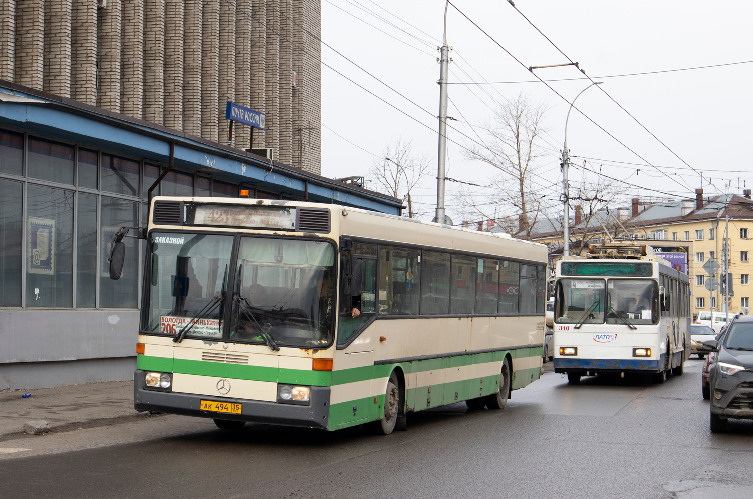 Вологодская область, Mercedes-Benz O407 № АК 494 35