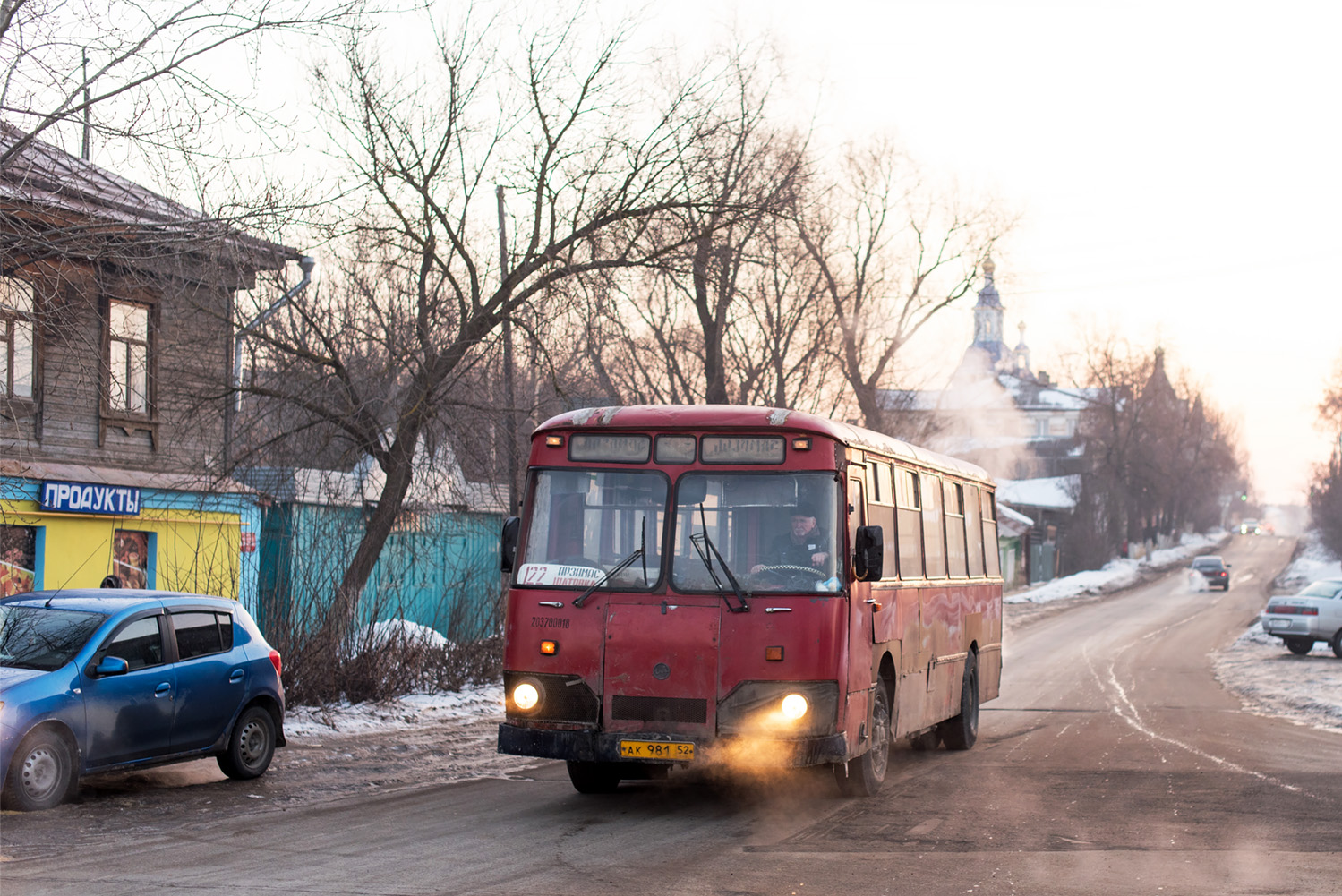 Нижегородская область, ЛиАЗ-677М № АК 981 52