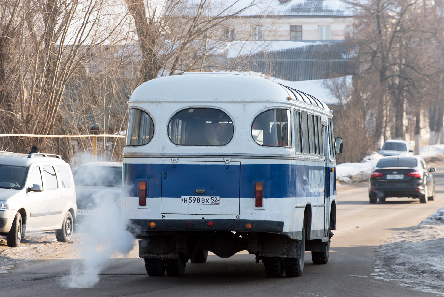 Нижегородская область, ПАЗ-672М № Н 598 ВХ 52