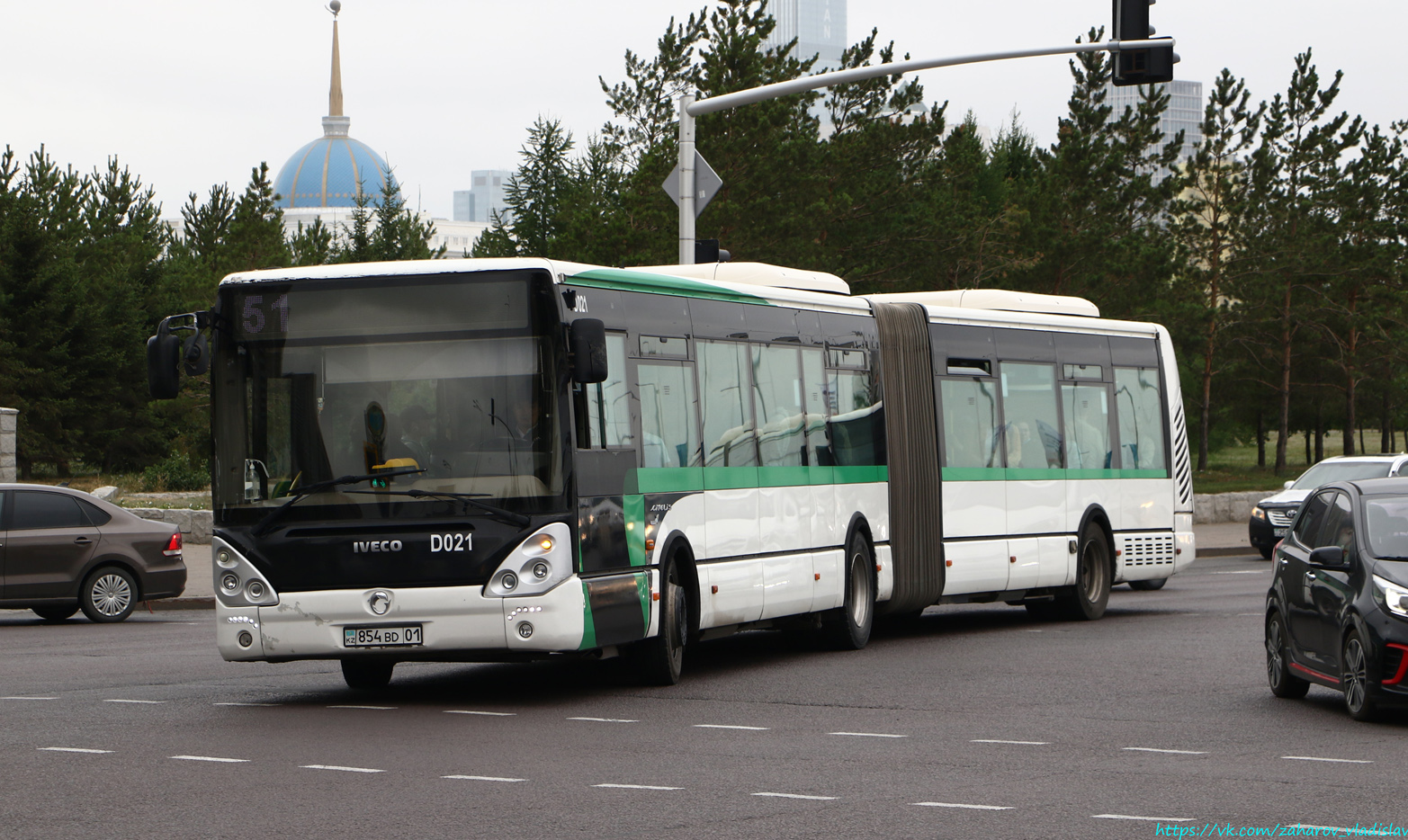 Астана, Irisbus Citelis 18M № D021