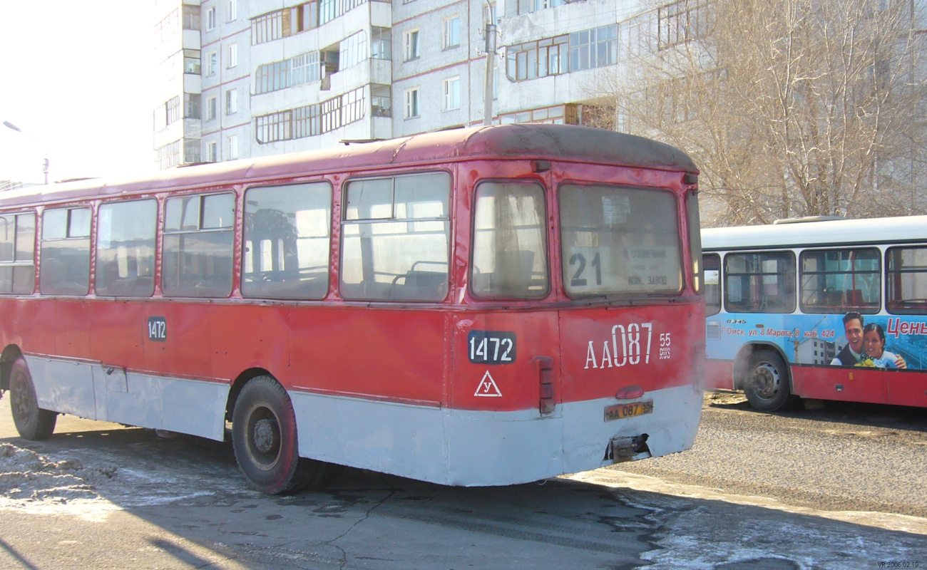 Омская область, ЛиАЗ-677М № 1472