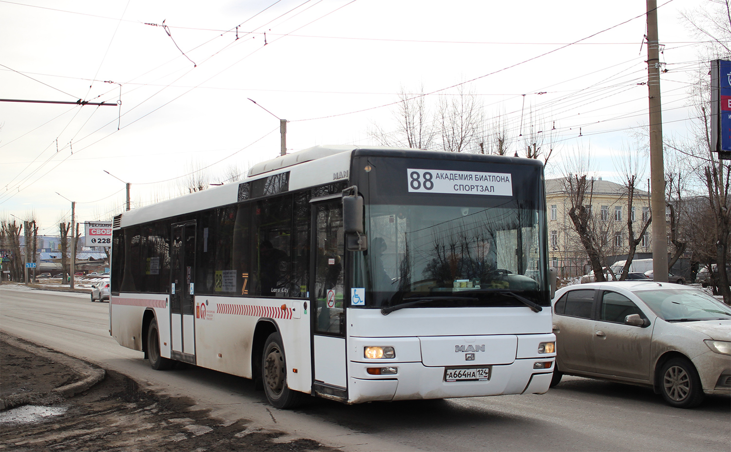 Красноярский край, MAN A78 Lion's City TÜ EL283 № А 664 НА 124