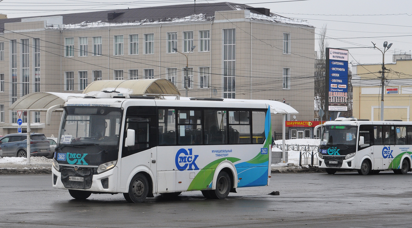 Omsk region, PAZ-320435-04 "Vector Next" № 363