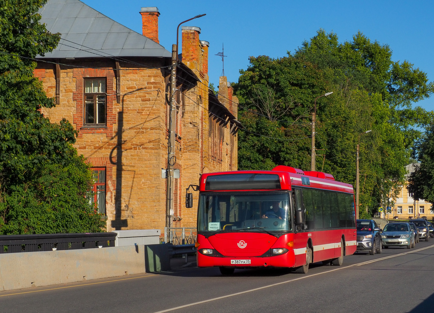 Ленинградская область, Scania OmniCity I № Р 387 РА 33