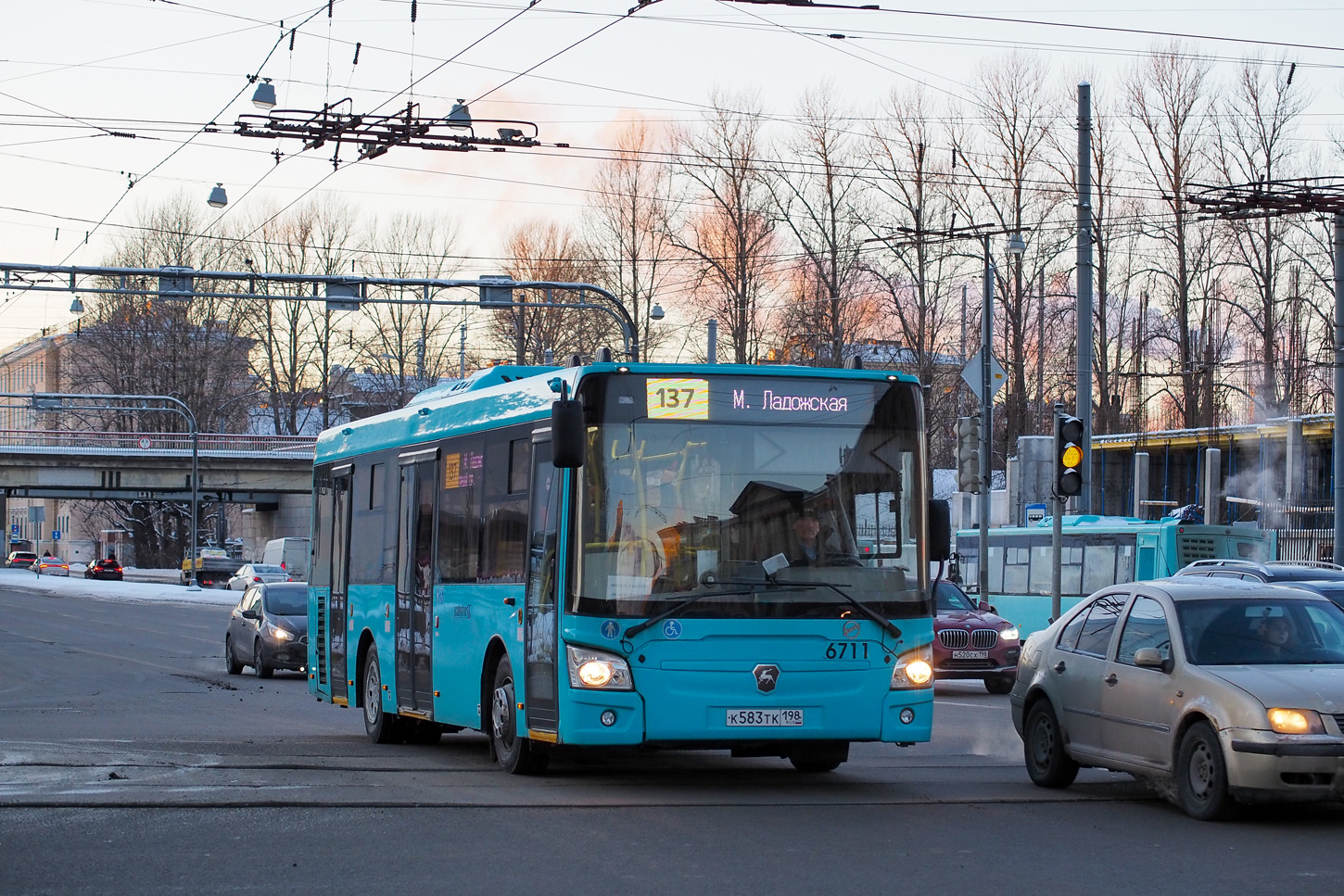 Санкт-Петербург, ЛиАЗ-4292.60 (1-2-1) № 6711