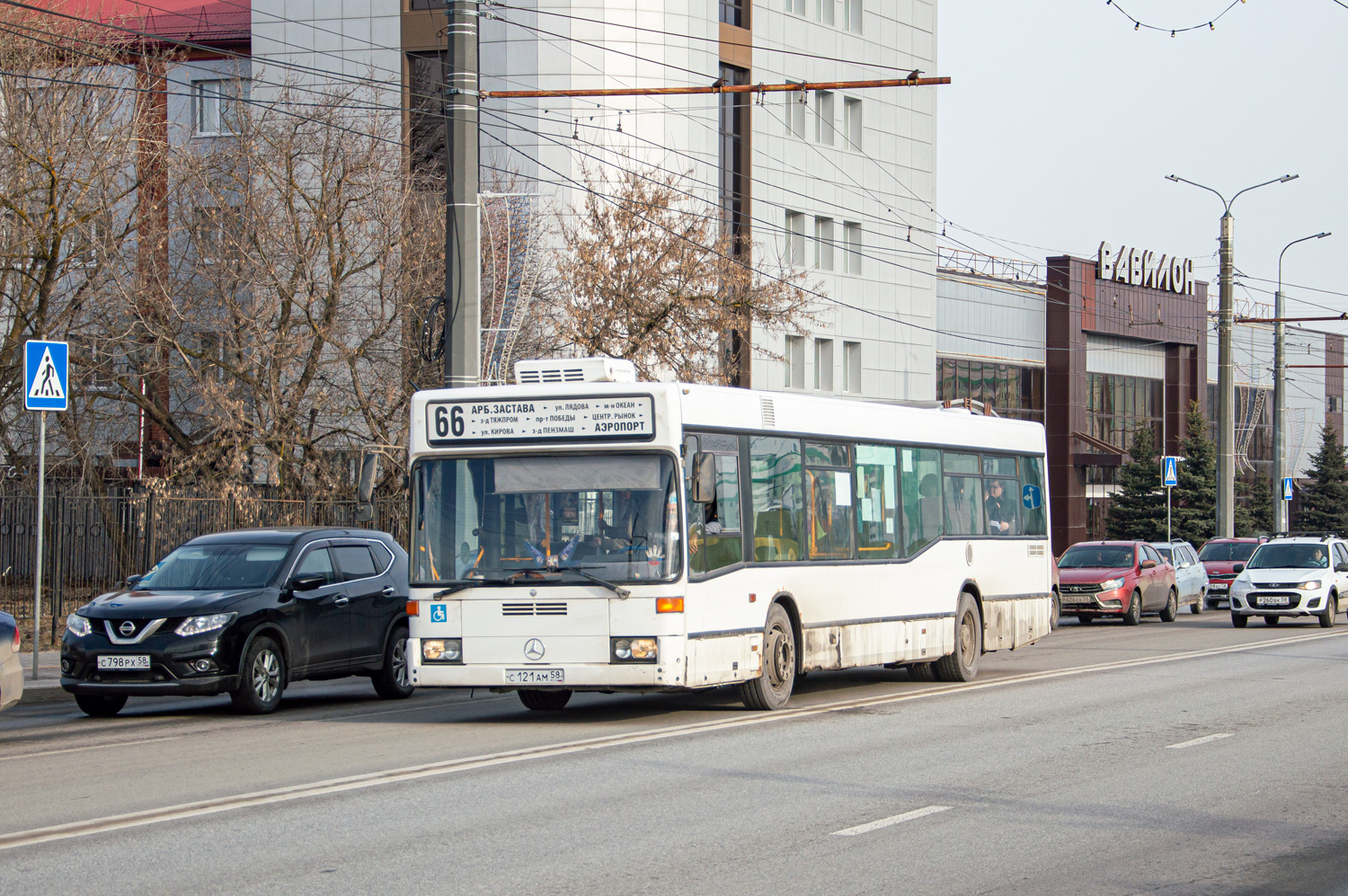 Penzai terület, Mercedes-Benz O405N2 (SAM) sz.: С 121 АМ 58