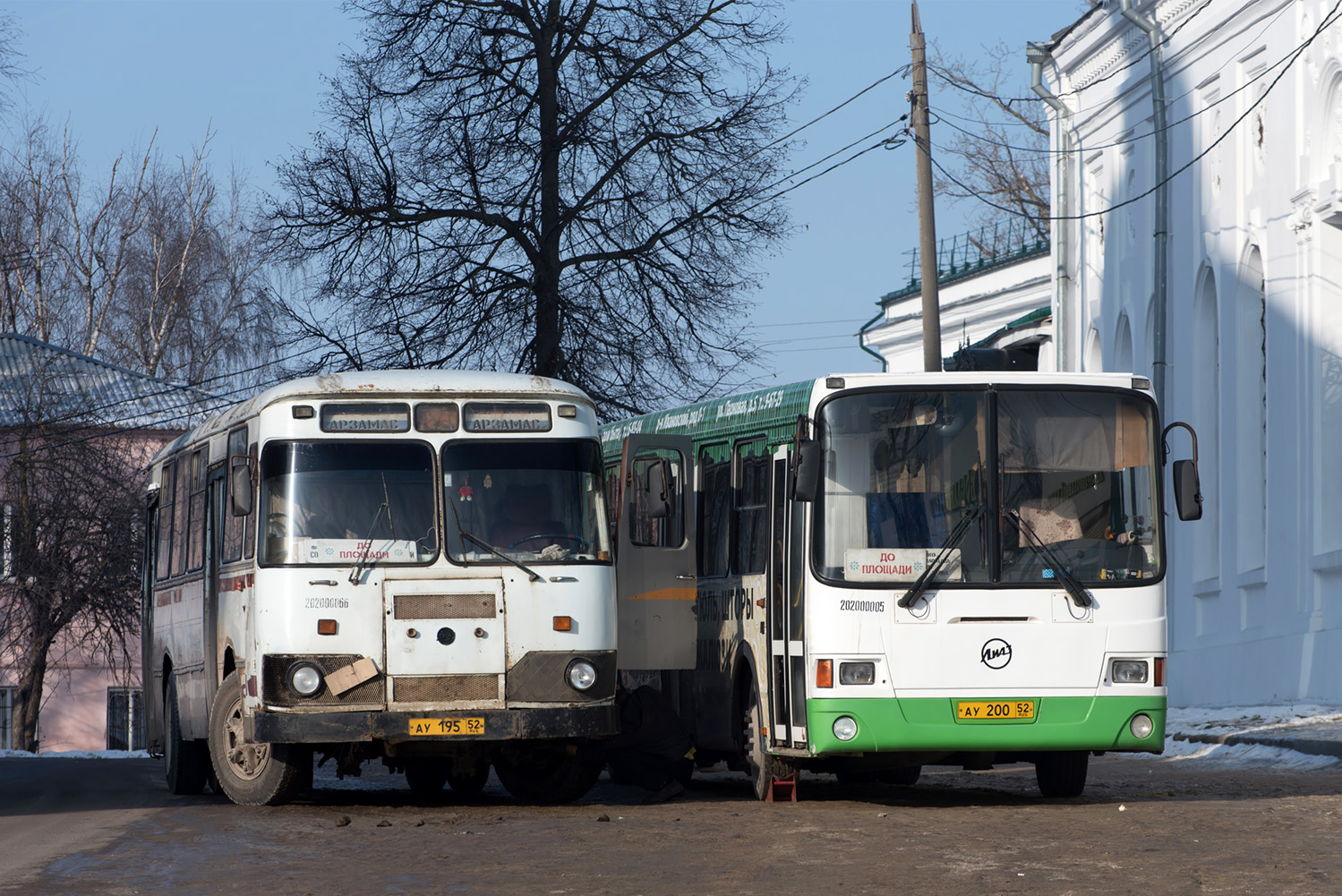 Нижегородская область, ЛиАЗ-677М (БАРЗ) № АУ 195 52