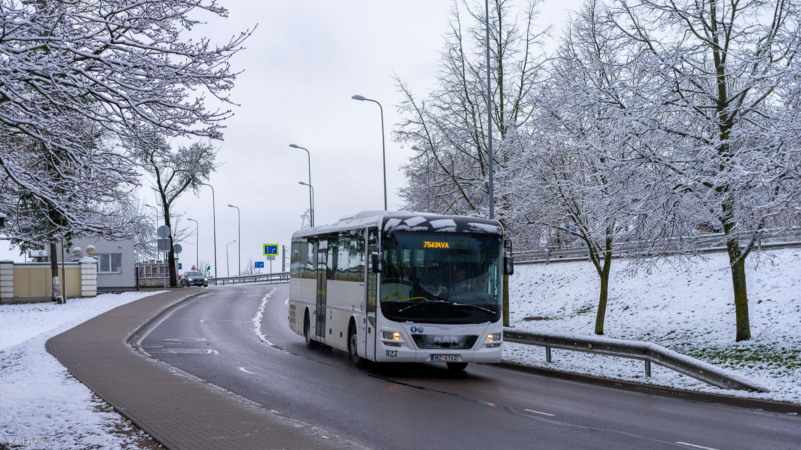 Латвия, MAN R60 Lion's Intercity ÜL330 № 827