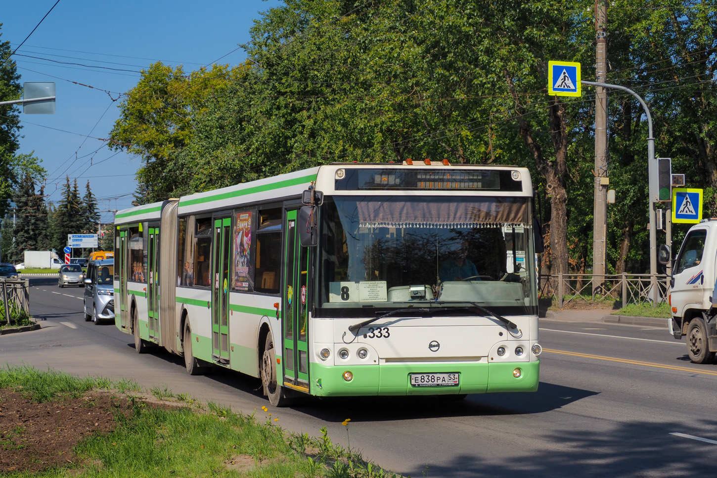 Novgorod region, LiAZ-6213.21 # 333