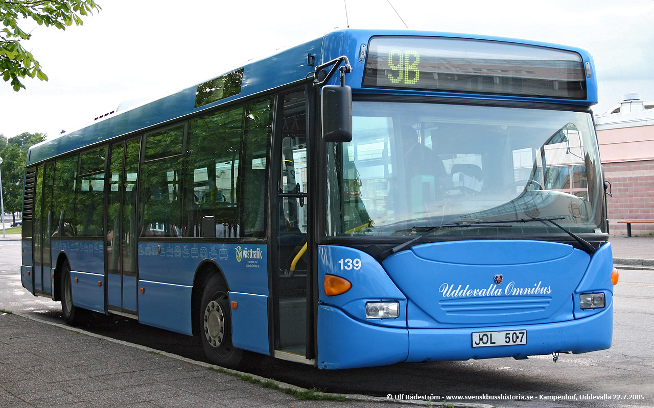 Швеция, Scania OmniCity I № 139