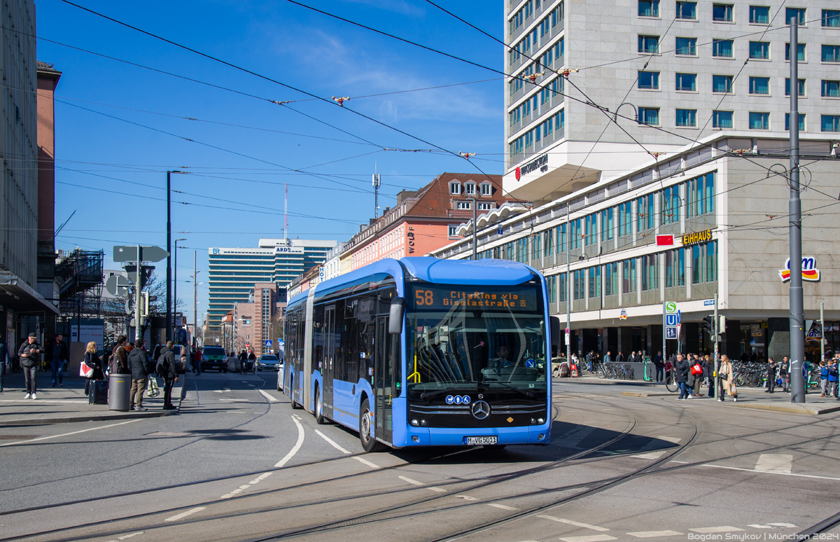 Бавария, Mercedes-Benz eCitaro G № 5011