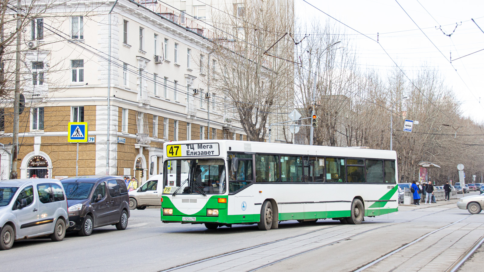 Свердловская область, Mercedes-Benz O405N № О 125 ЕН 196