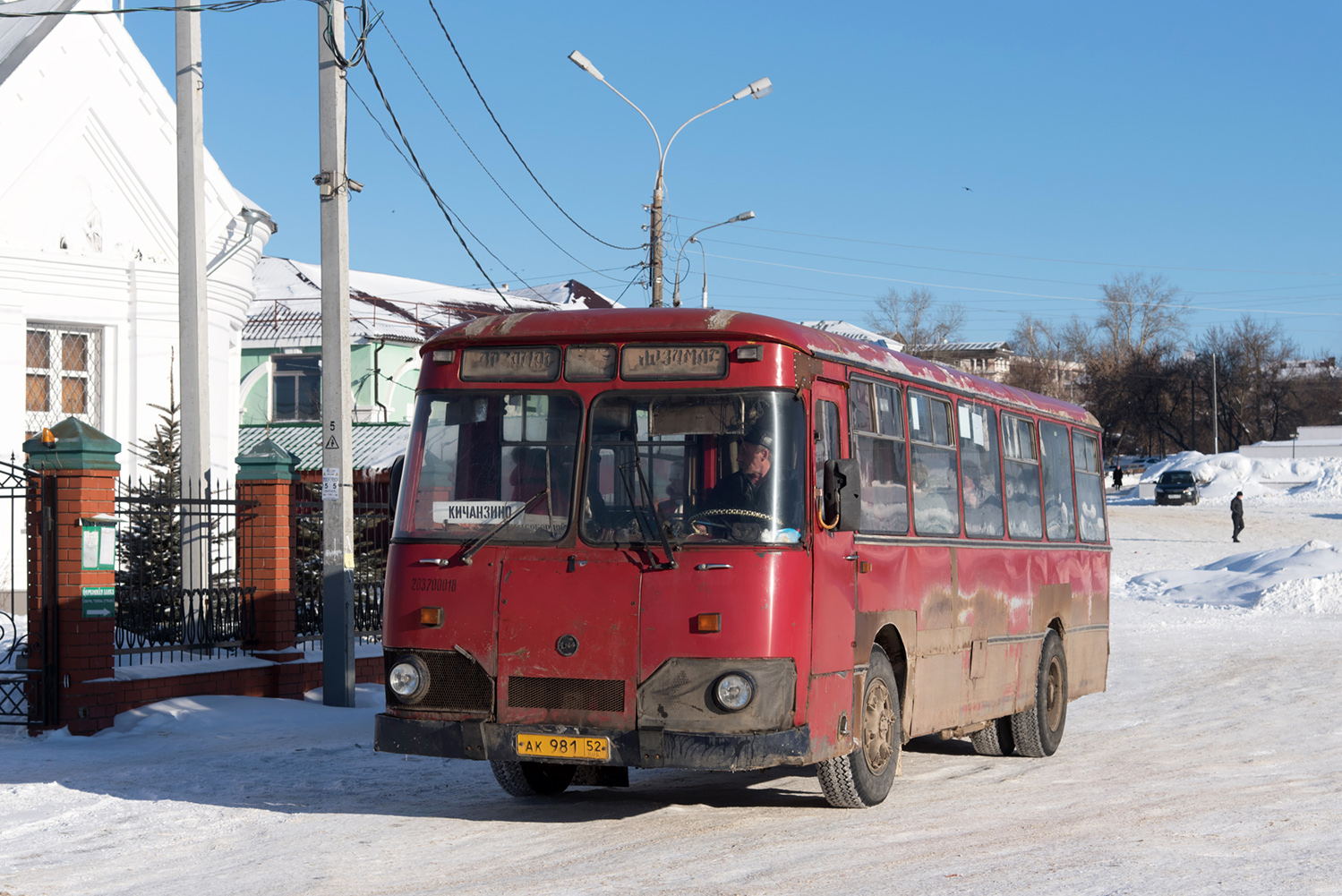 Нижегородская область, ЛиАЗ-677М № АК 981 52