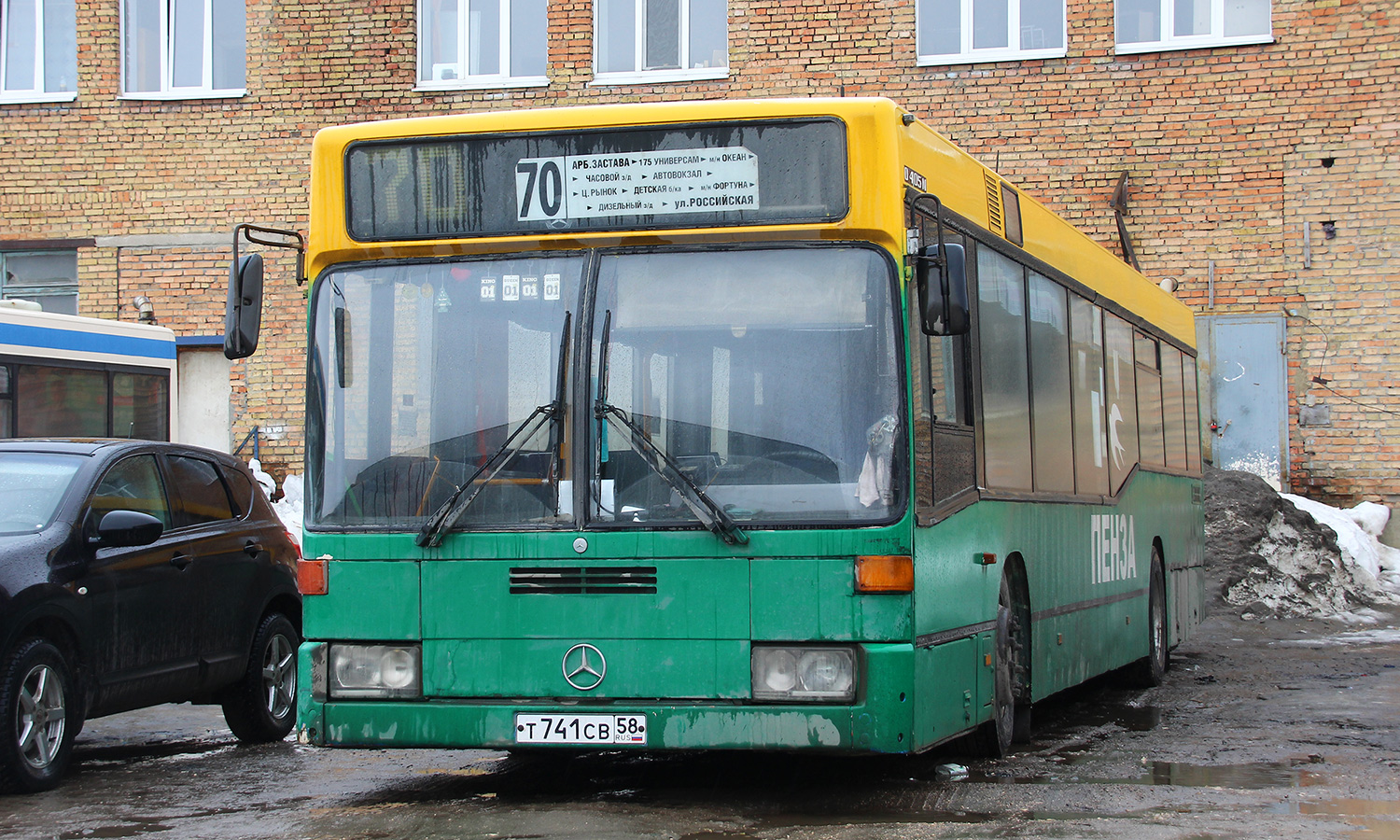 Penza region, Mercedes-Benz O405N2 Nr. Т 741 СВ 58