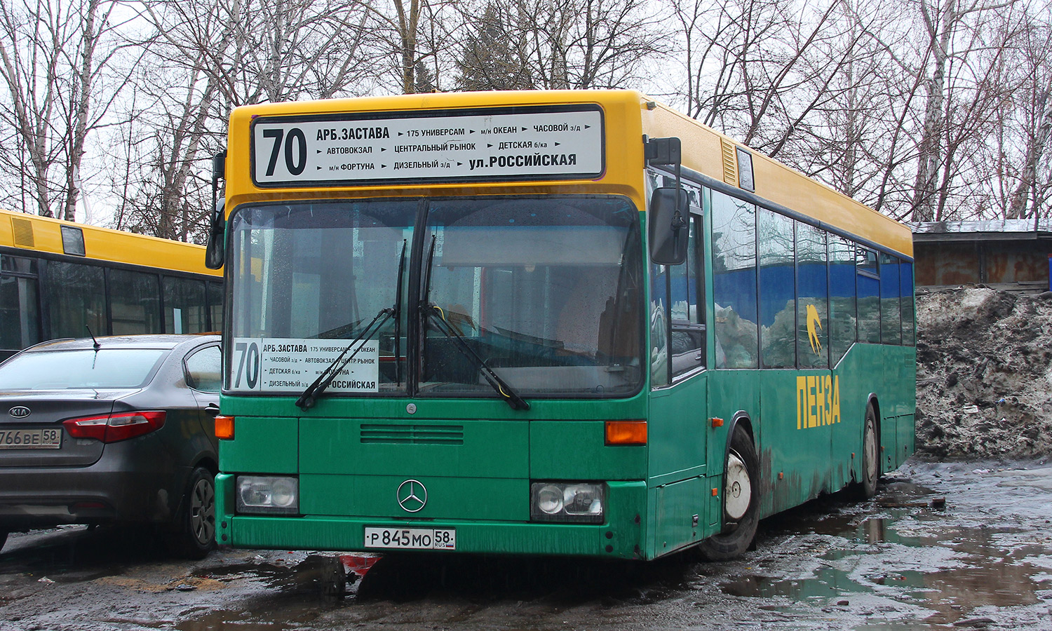 Пензенская область, Mercedes-Benz O405N2 № Р 845 МО 58