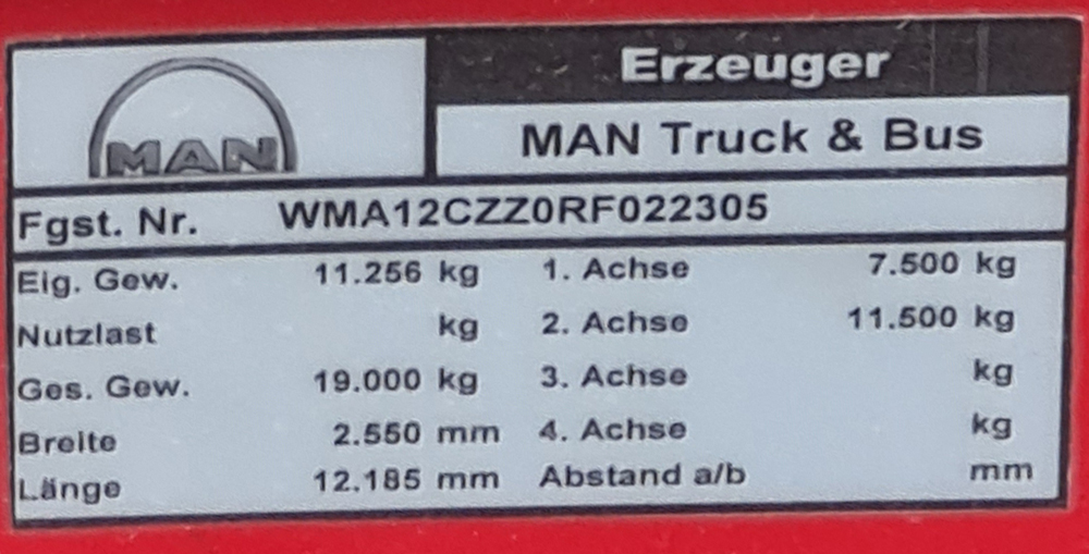 Австрия, MAN 12C Lion's City 12 NL280 EfficientHybrid № KG 500 AM