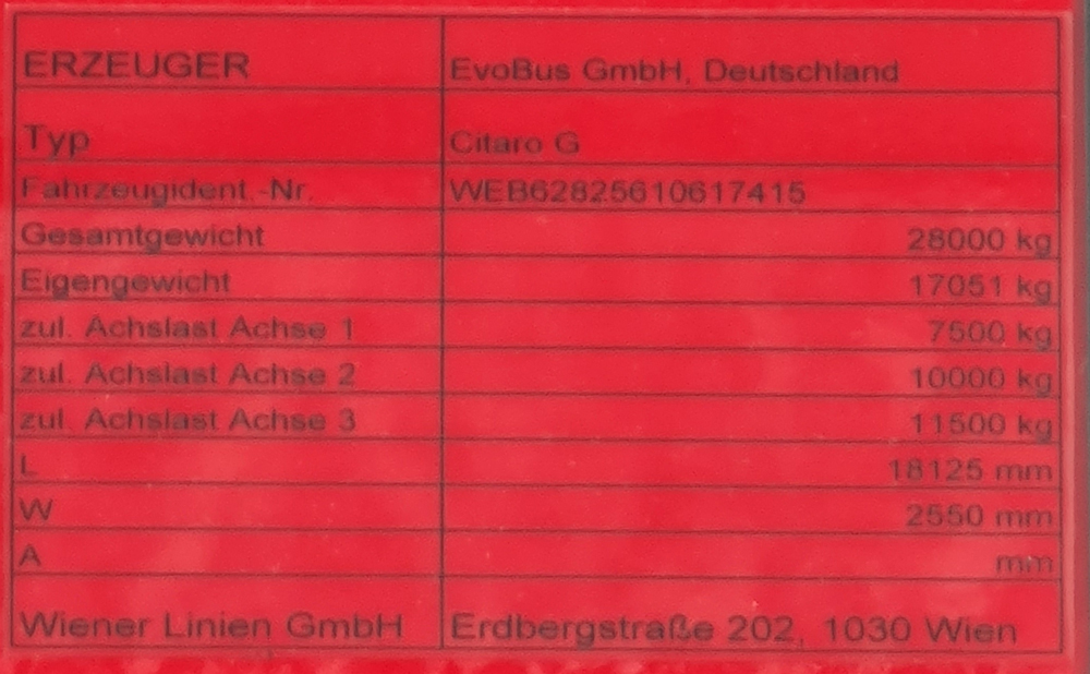 Австрия, Mercedes-Benz Citaro C2 G № 8024