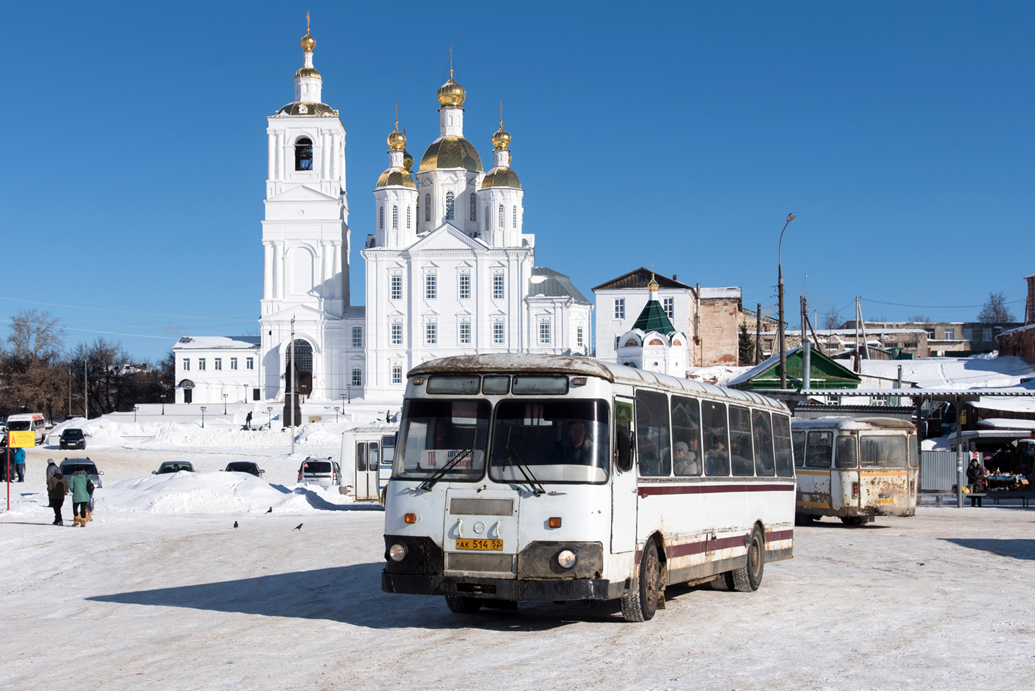 Nizhegorodskaya region, LiAZ-677M (BARZ) č. АК 514 52