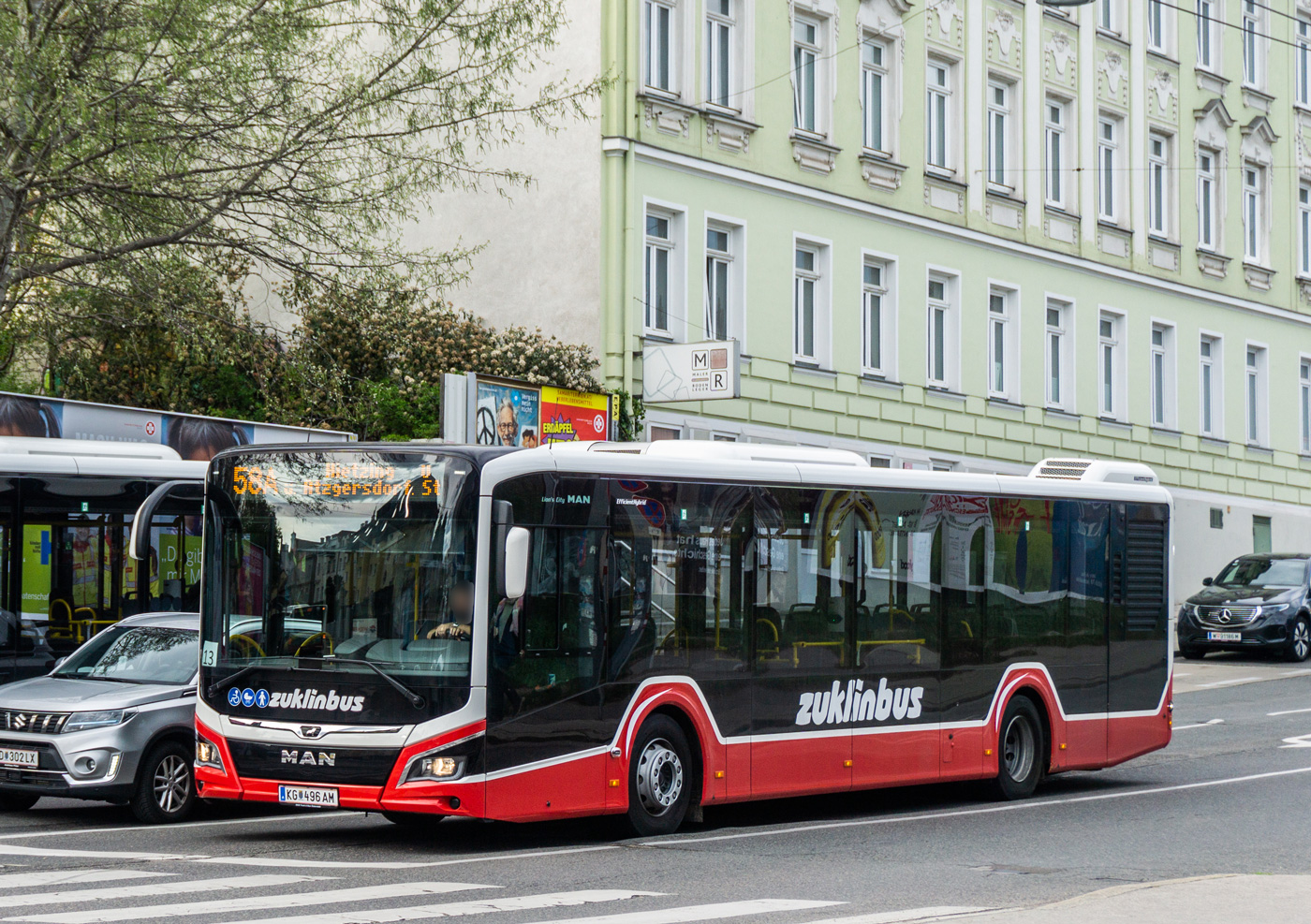 Австрия, MAN 12C Lion's City 12 NL280 EfficientHybrid № KG 496 AM