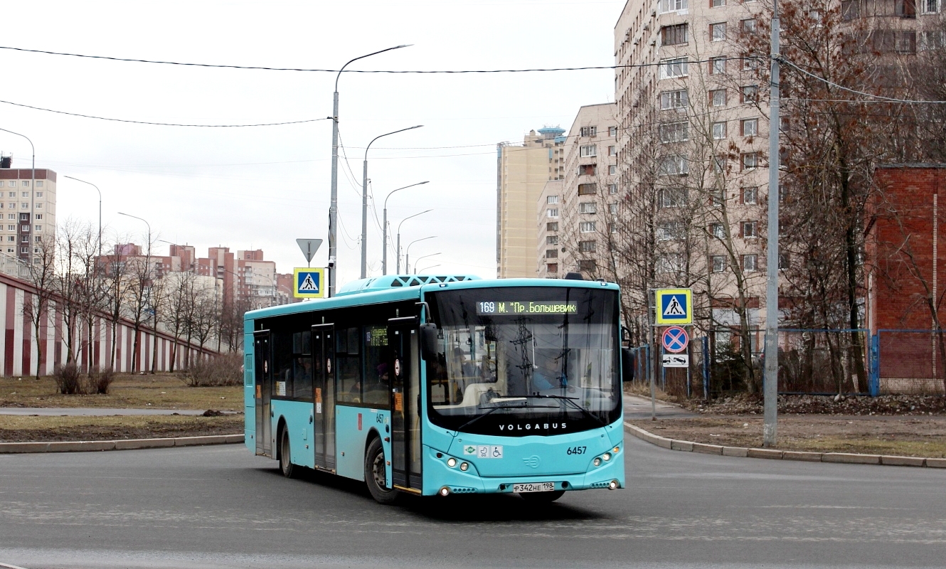 Санкт-Пецярбург, Volgabus-5270.G4 (LNG) № 6457