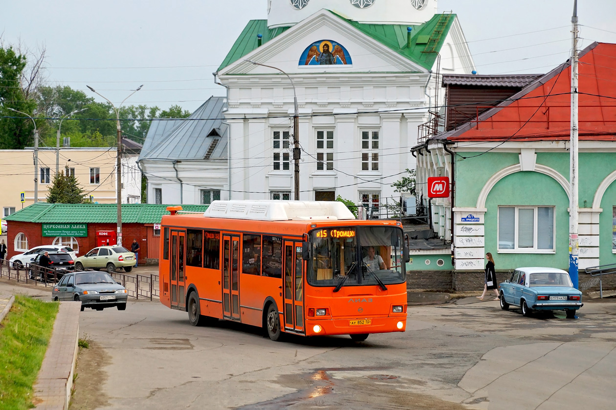 Нижегородская область, ЛиАЗ-5256.57 № АУ 852 52