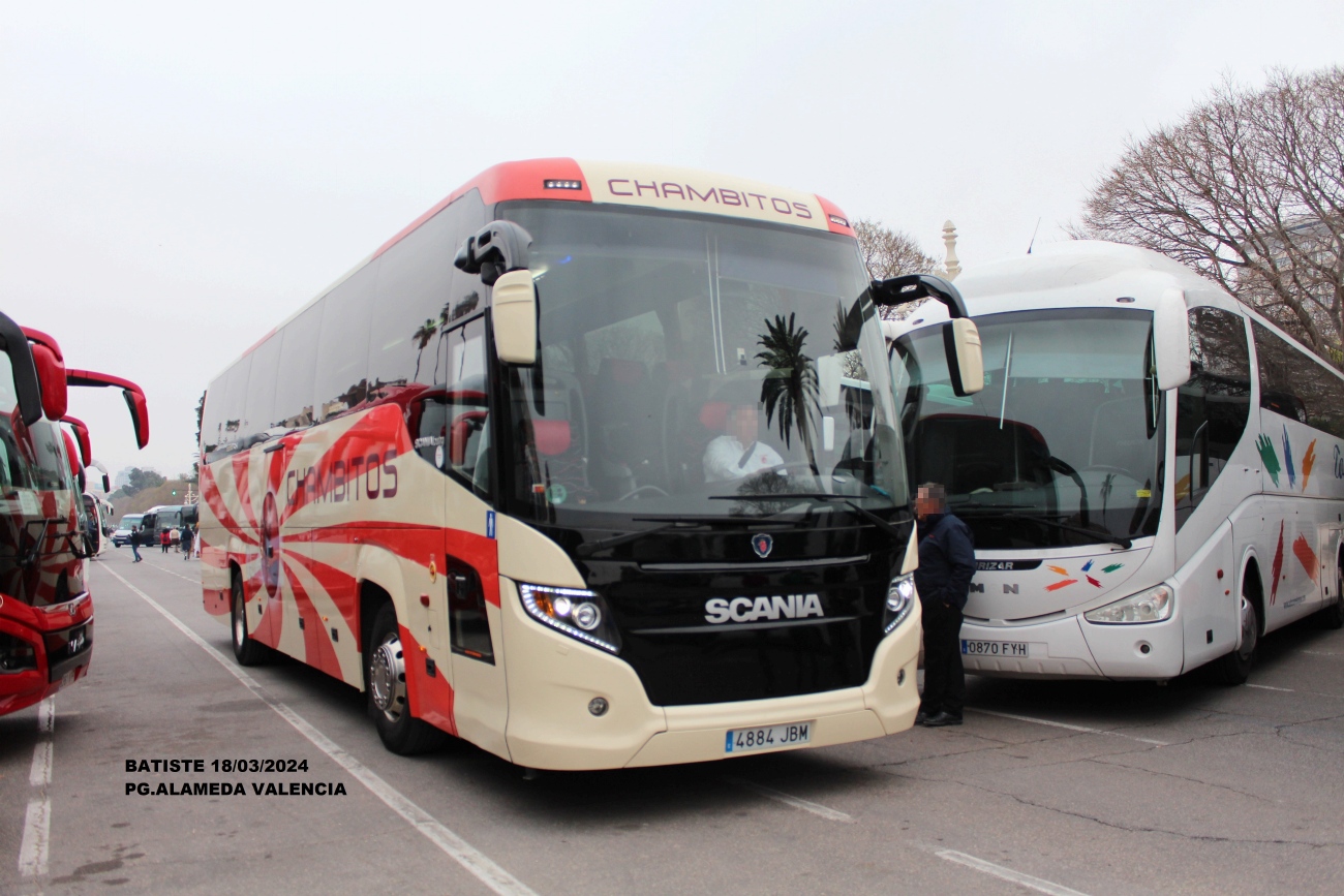 Испания, Scania Touring HD 12.0 № 4884 JBM