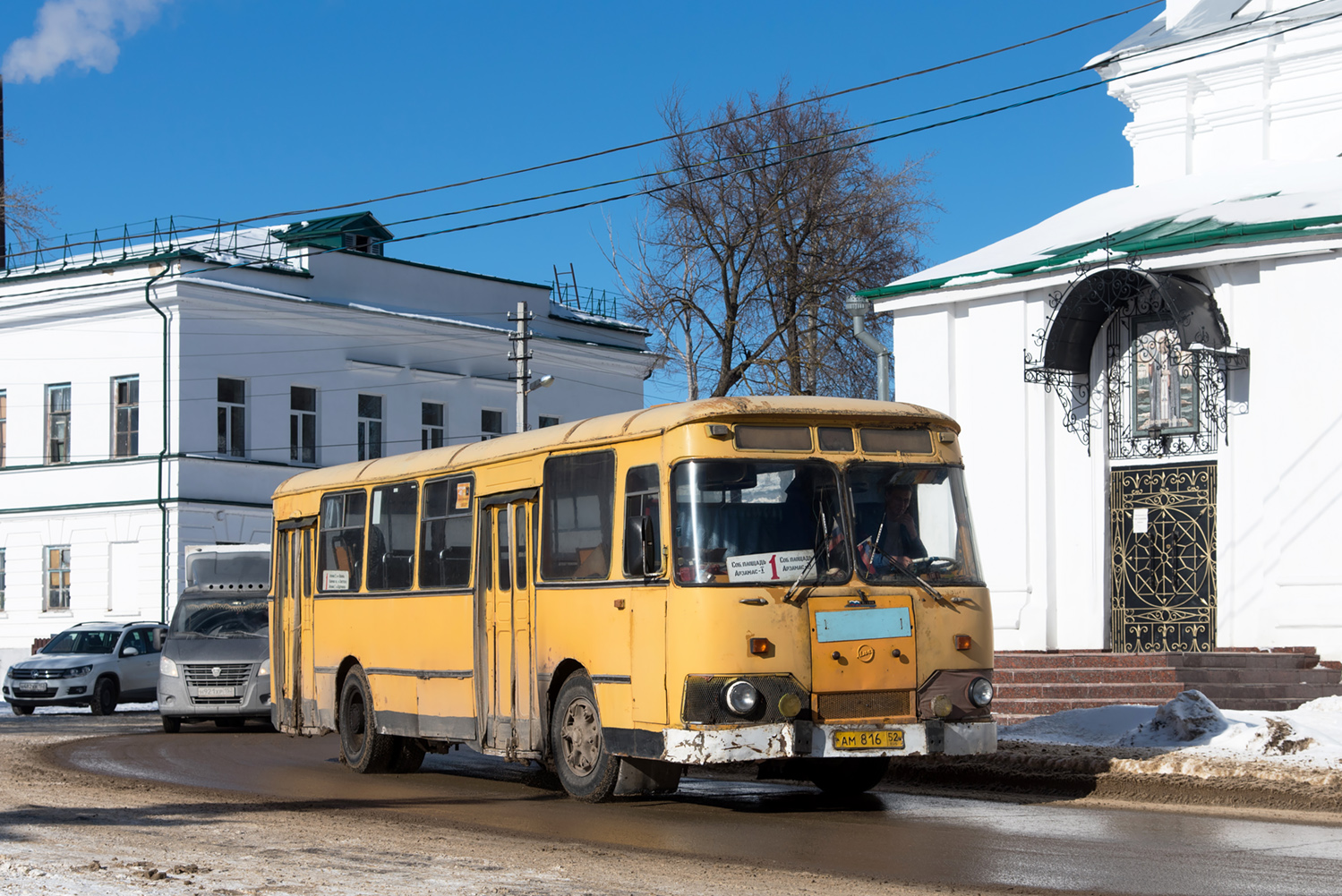 Нижегородская область, ЛиАЗ-677М № АМ 816 52