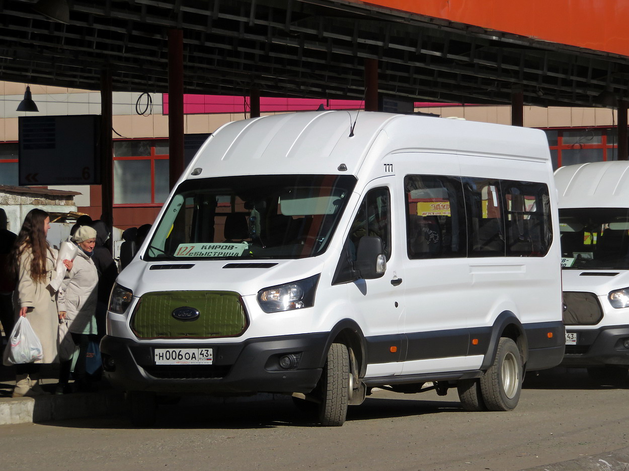 Кировская область, Ford Transit FBD [RUS] (X2F.ESG.) № х777