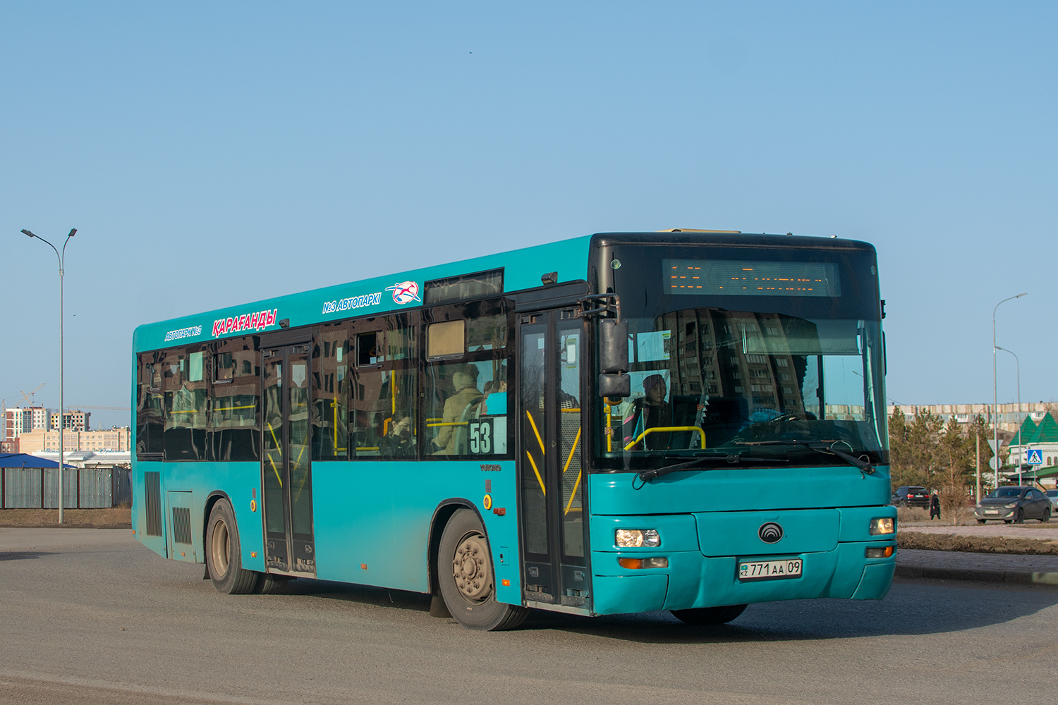 Karagandy province, Yutong ZK6118HGA Nr. 771 AA 09