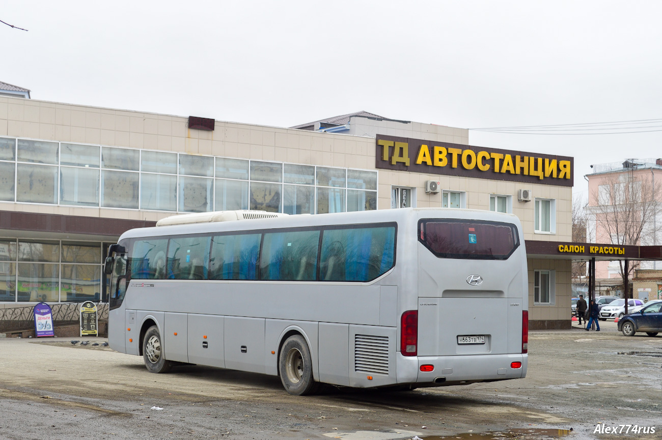 Челябинская область, Hyundai Universe Space Luxury № Н 663 ТВ 174