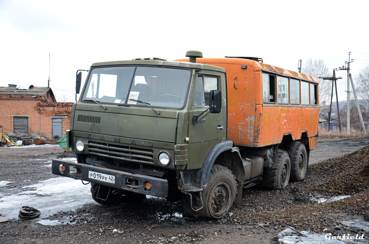 Кемеровская область - Кузбасс, НЗАС-49511 (КамАЗ-43101) № Р 019 РК 42