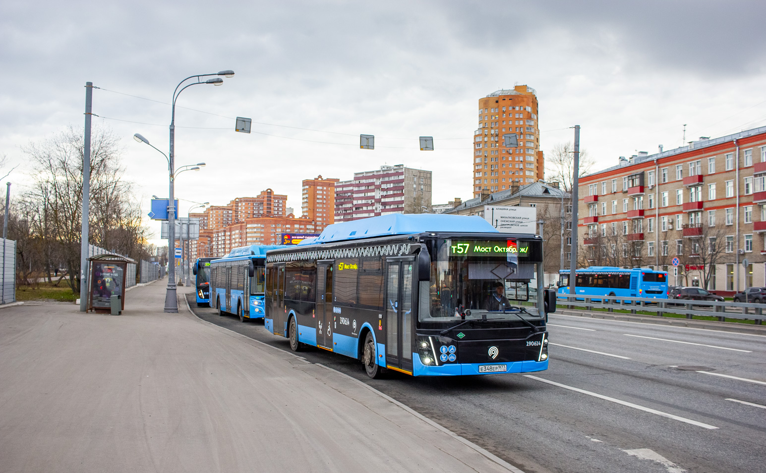 Москва, ЛиАЗ-5292.67 (CNG) № 190614