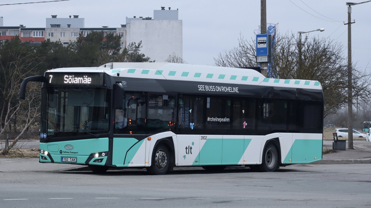 Эстония, Solaris Urbino IV 12 CNG № 3102