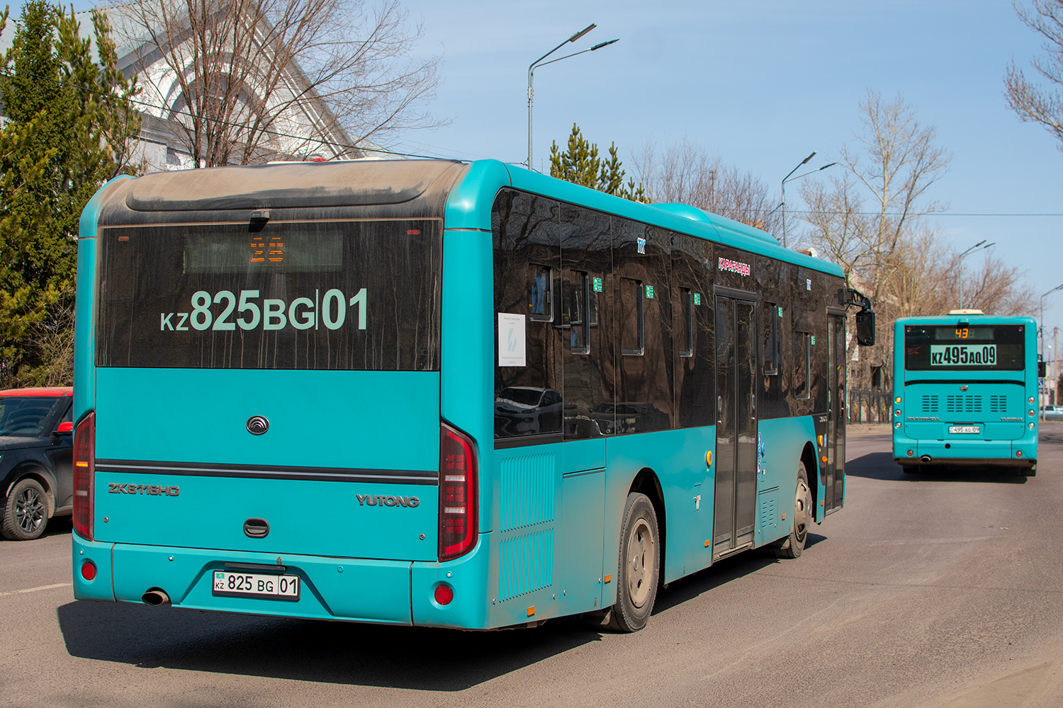 Карагандинская область, Yutong ZK6116HG (QazTehna) № 825 BG 01