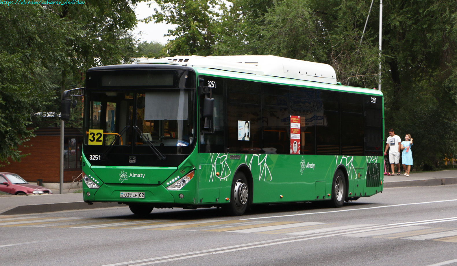 Алматы, Zhong Tong LCK6125HGAN № 3251