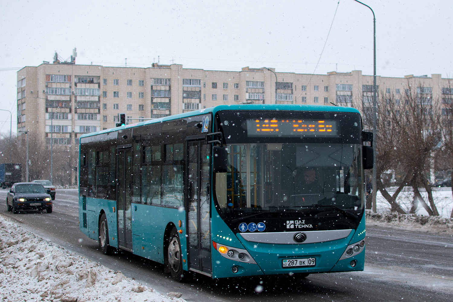 Карагандинская область, Yutong ZK6118HGA (QazTehna) № 287 BK 09