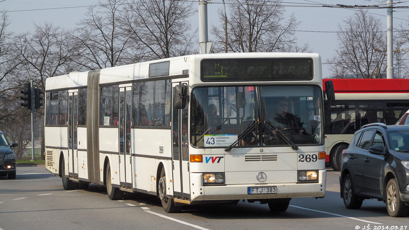 Литва, Mercedes-Benz O405G № 269