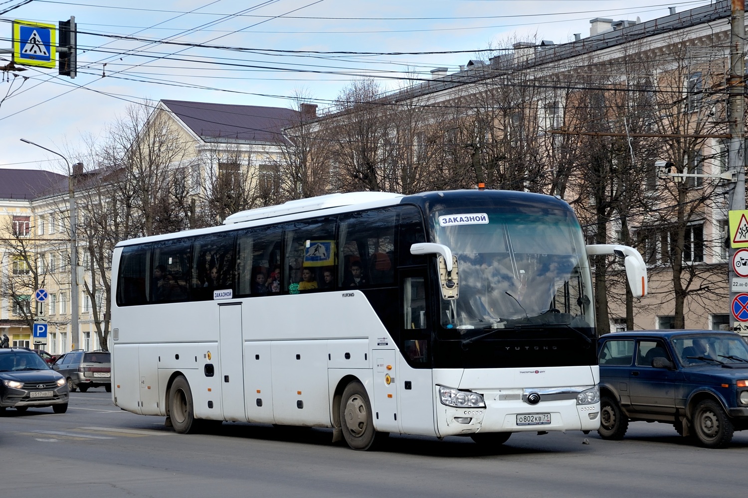 Тульская область, Yutong ZK6122H9 № О 802 КВ 71