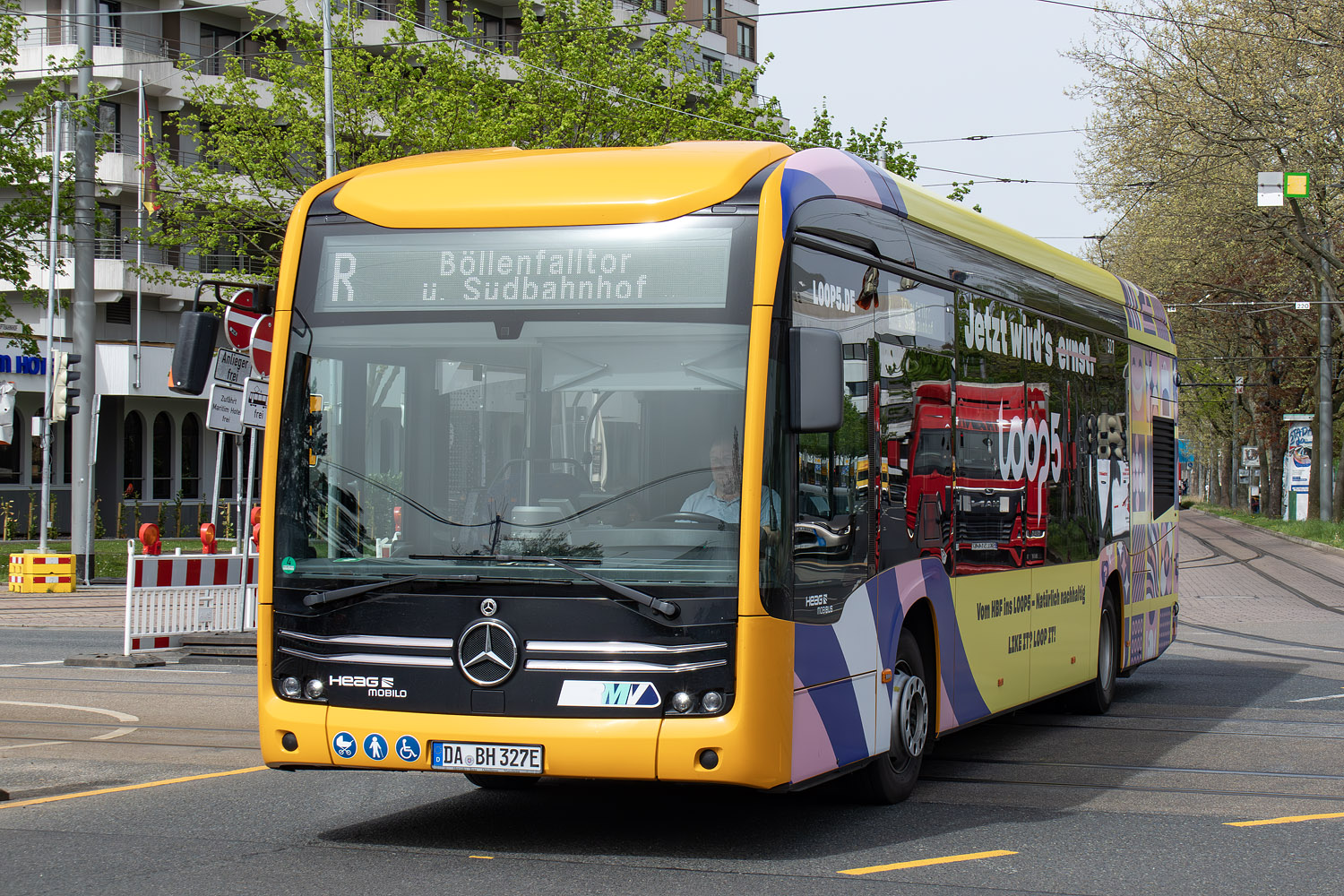 Гессен, Mercedes-Benz eCitaro № 327 Гессен, Mercedes-Benz eCitaro № 327
