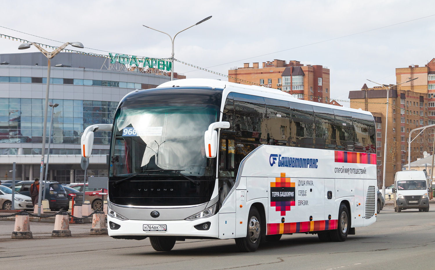 Башкортостан, Yutong C12PRO (ZK6128H) № Н 764 ВК 702; Башкортостан — Презентации новых автобусов ГУП "Башавтотранс"