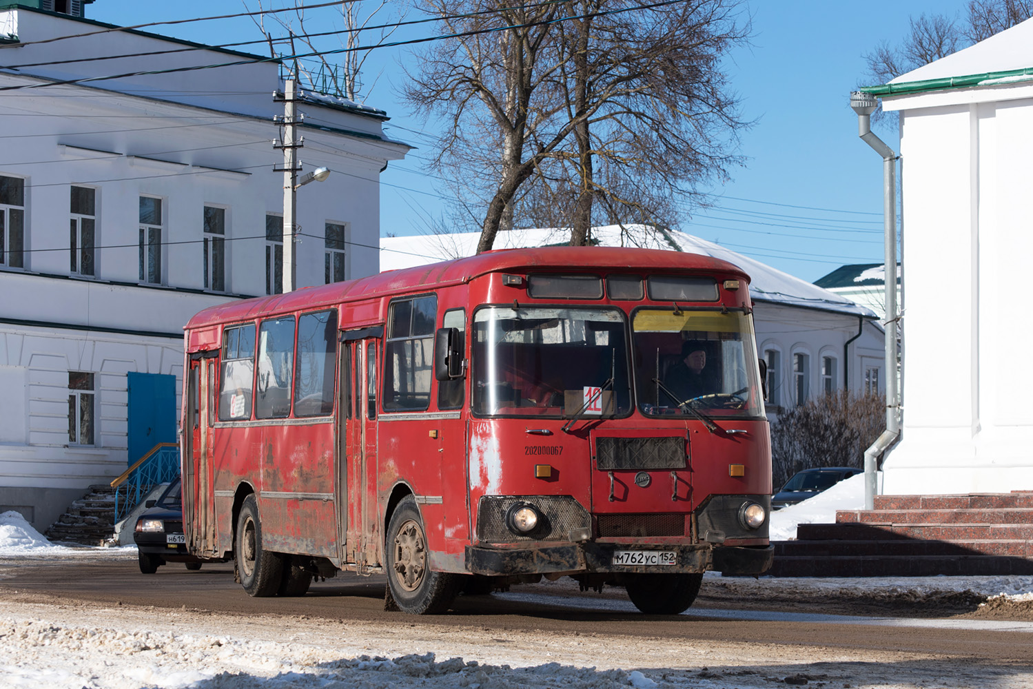 Nizhegorodskaya region, LiAZ-677M № М 762 УС 152