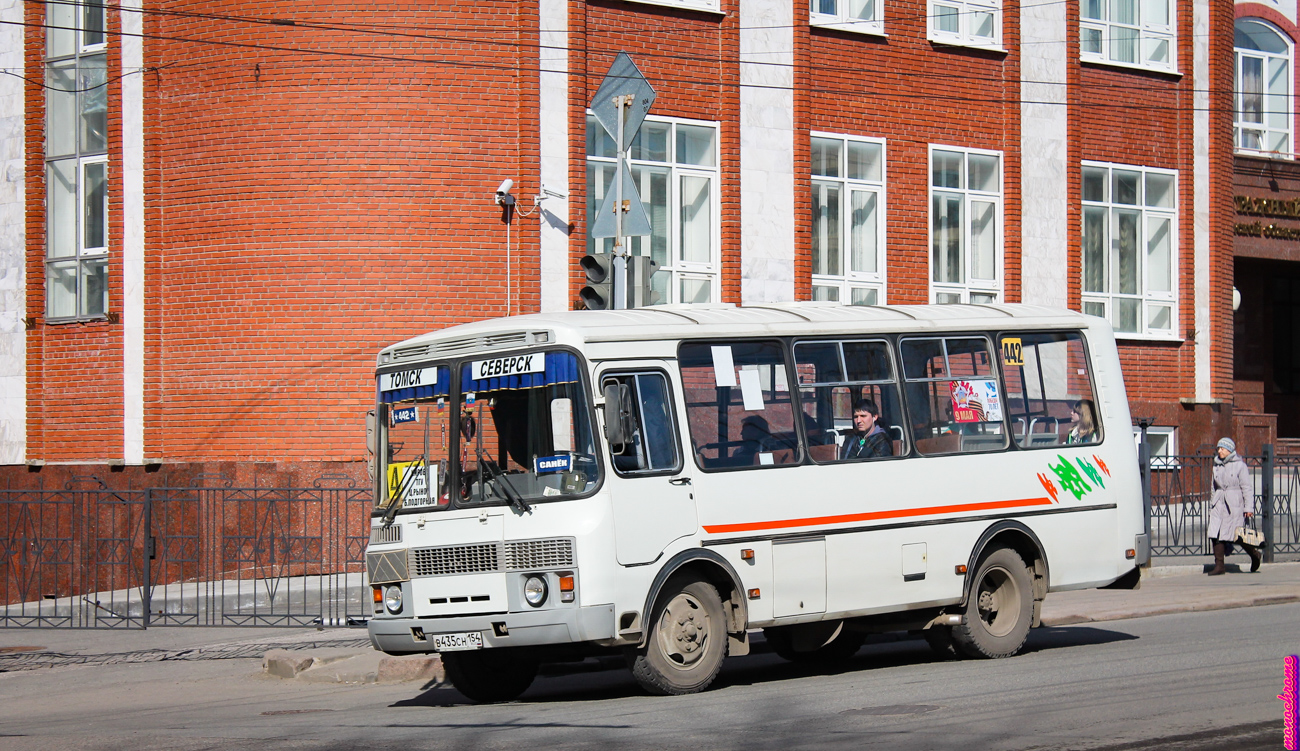 Томская область, ПАЗ-32054 № В 435 СН 154