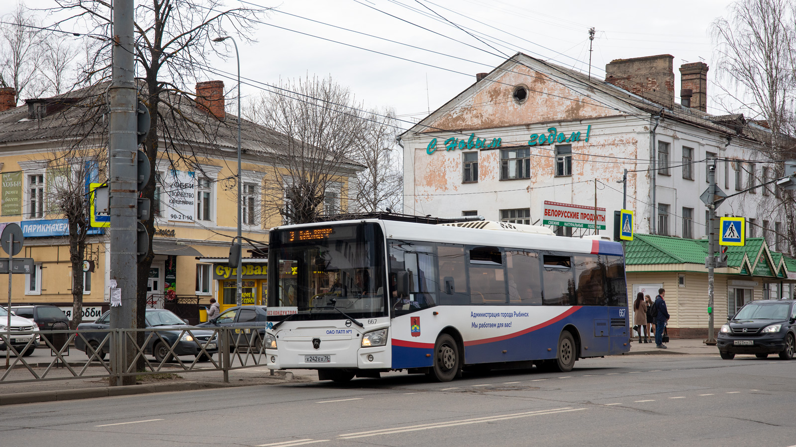 Ярославская область, ЛиАЗ-4292.60 (1-2-0) № 667