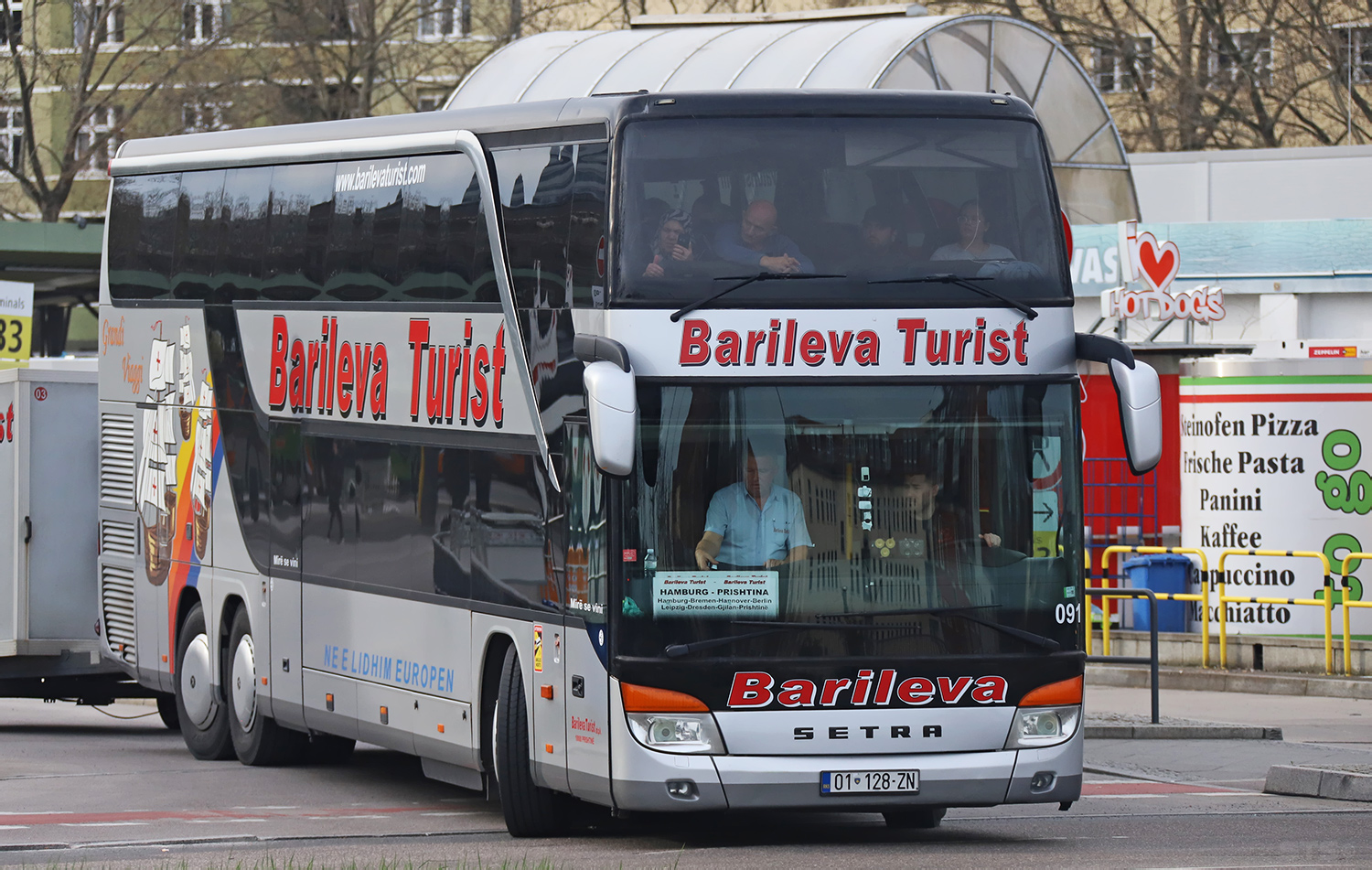 Косово, Setra S431DT № 091