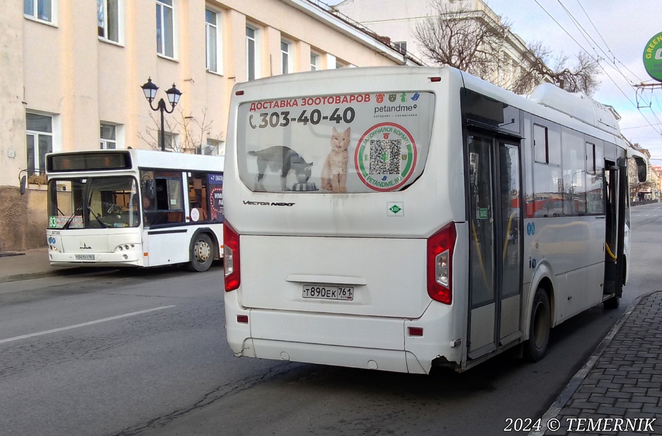 Rostov region, PAZ-320415-14 "Vector Next" Nr. Т 890 ЕК 761
