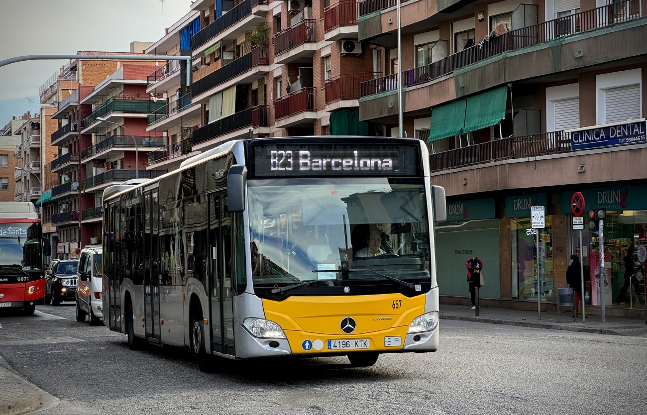 Испания, Mercedes-Benz Citaro C2 hybrid № 657